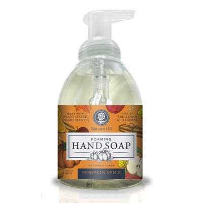 FOAMING HAND SOAP 10 ounces - PUMPKIN SPICE
