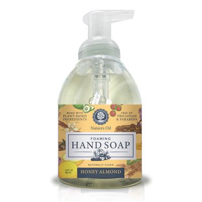 FOAMING HAND SOAP 10 ounces - HONEY ALMOND