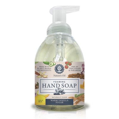 FOAMING HAND SOAP 10 ounces - WARM VANILLA SUGAR