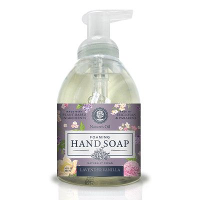 FOAMING HAND SOAP 10 ounces - LAVENDER VANILLA