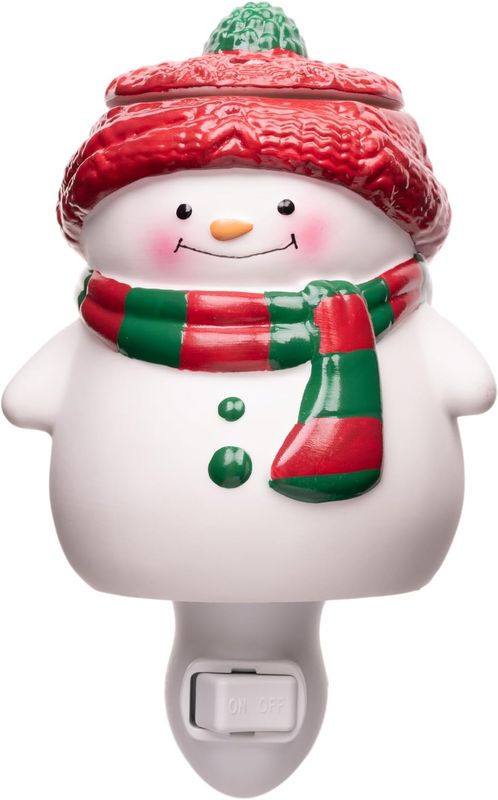 PLUGGABLE WAX WARMER - SNOWMAN