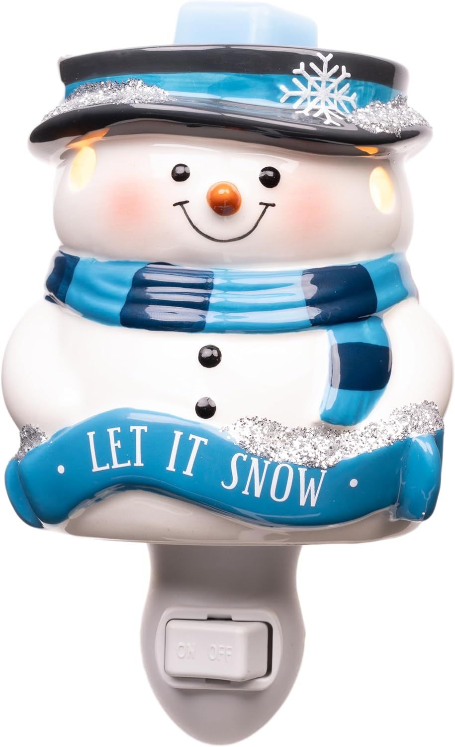 PLUGGABLE WAX WARMER - LET IT SNOW