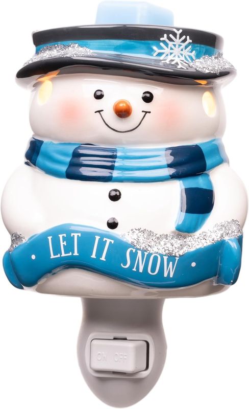 PLUGGABLE WAX WARMER - LET IT SNOW