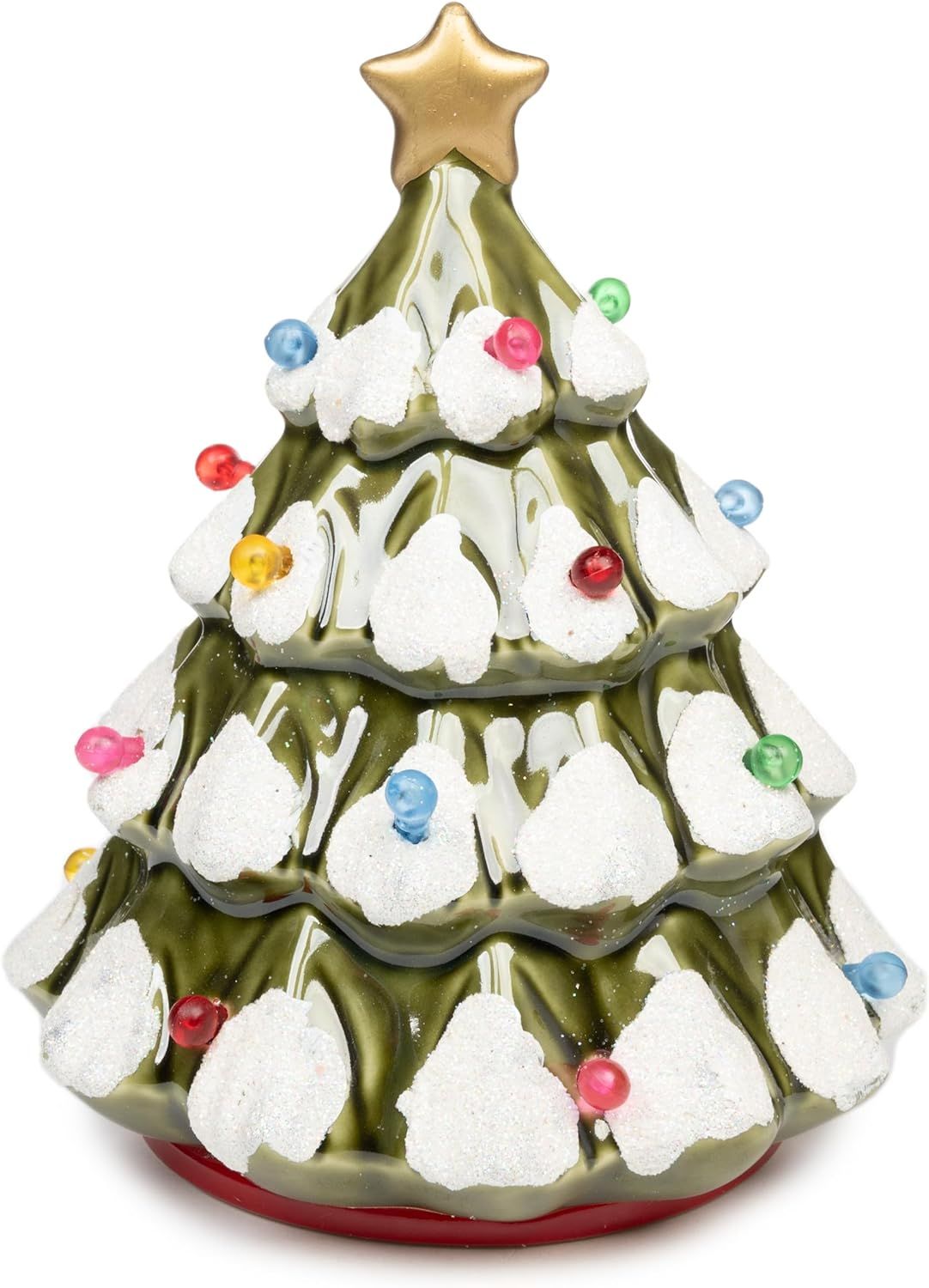 PLUGGABLE WAX WARMER - CERAMIC CHRISTMAS TREE