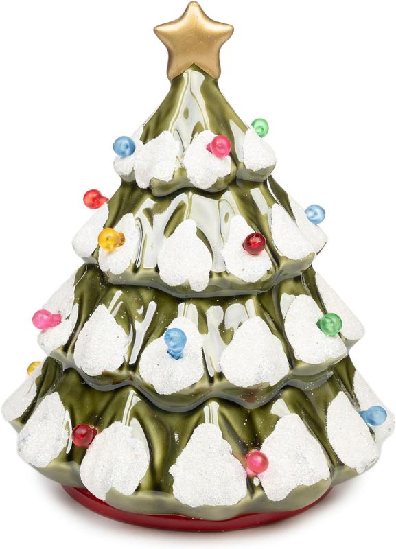 PLUGGABLE WAX WARMER - CERAMIC CHRISTMAS TREE