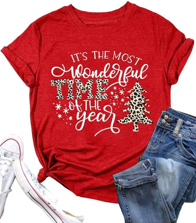 CHRISTMAS GRAPHIC TEE- MOST WONDERFUL TIME...