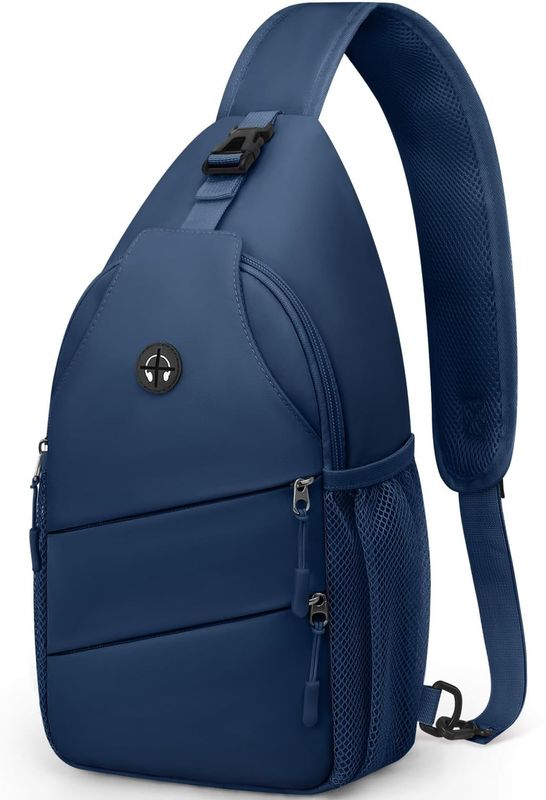 Sling Bag with convertible shoulder strap - NAVY