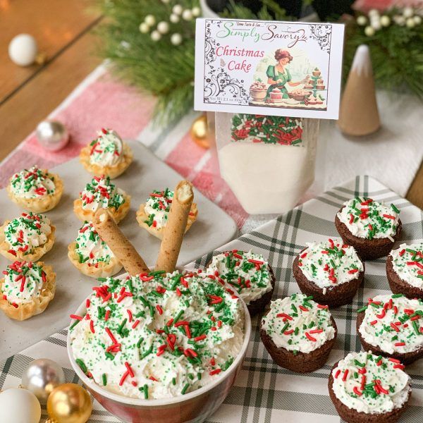 CHRISTMAS CAKE DIP/ DESSERT MIX