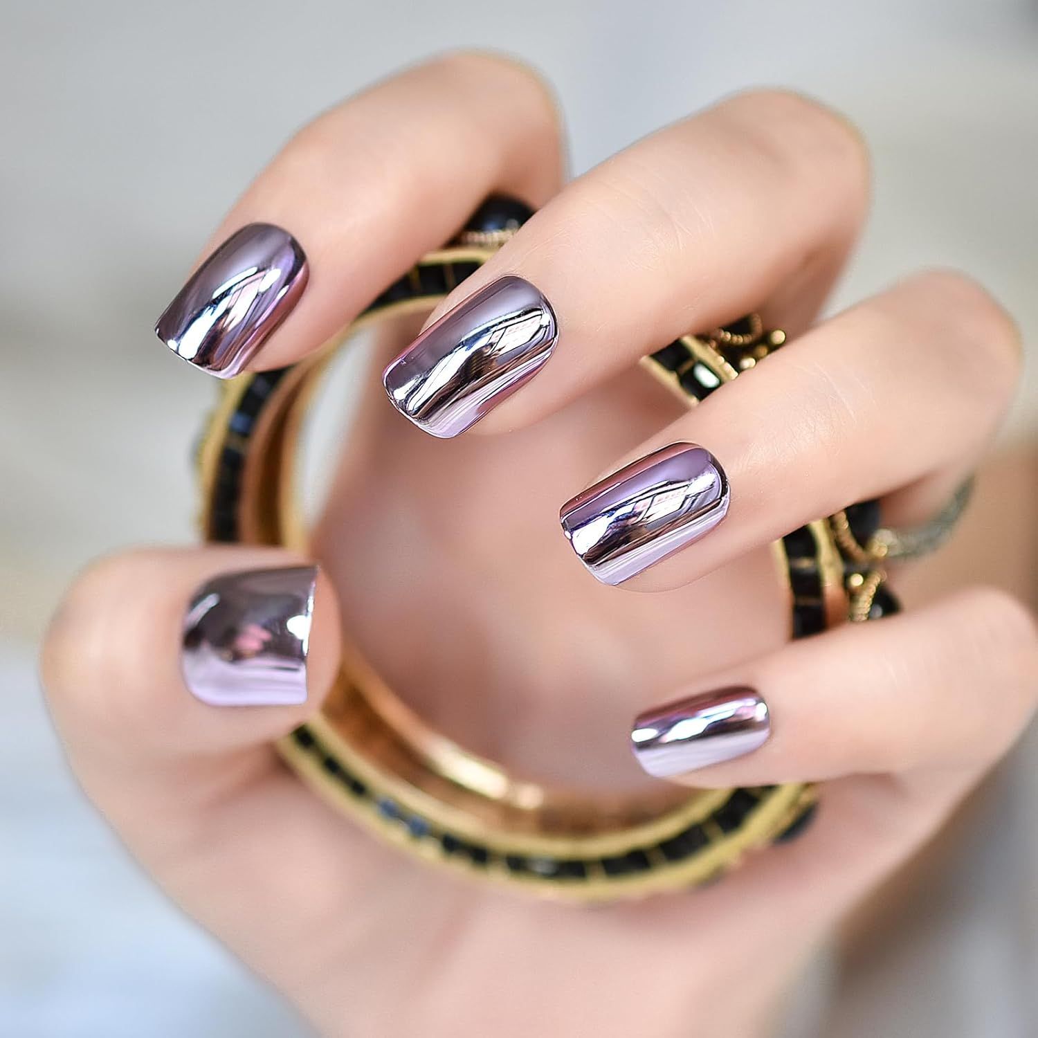 PRESS ON NAILS - OMBRE ELEGANT BUTTERFLY