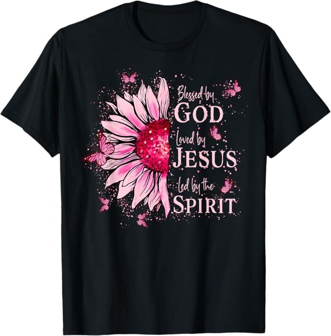 GRAPHIC TEE - BLESSED BY GOD