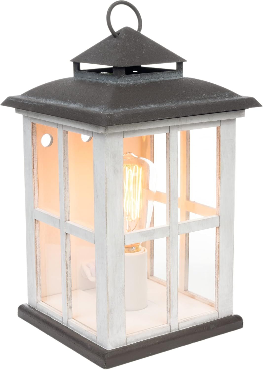 TART WARMER - WHITE EDISON BULB LANTERN