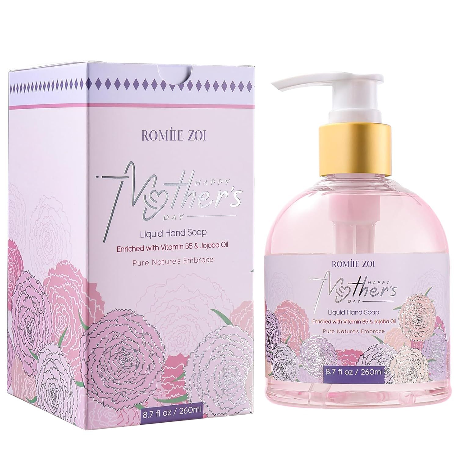 MINI LIQUID HAND SOAP - 8.7 fl oz. - ROSE SCENT