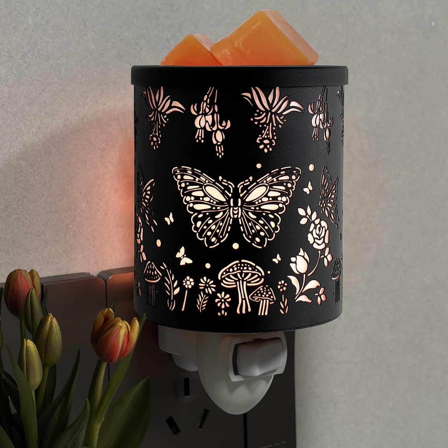 PLUGGABLE WARMER - BUTTERFLIES