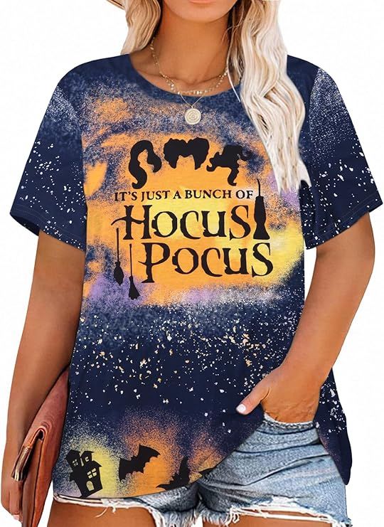 GRAPHIC TEE -  HOVUS POCUS PURPLE