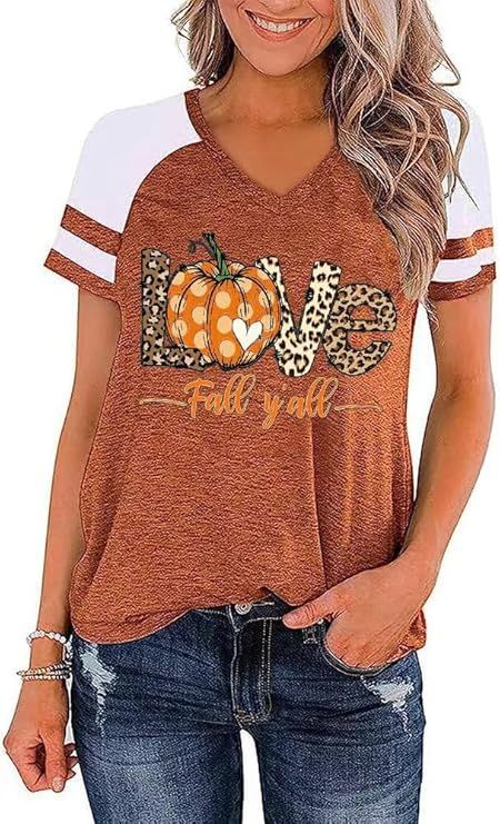 GRAPHIC TEE -TIS tHE SEASON-FALL LOVE-BROWN