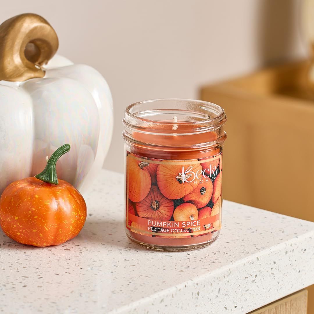 SPECIALTY CANDLE -  8 ounce PUMPKIN SPICE