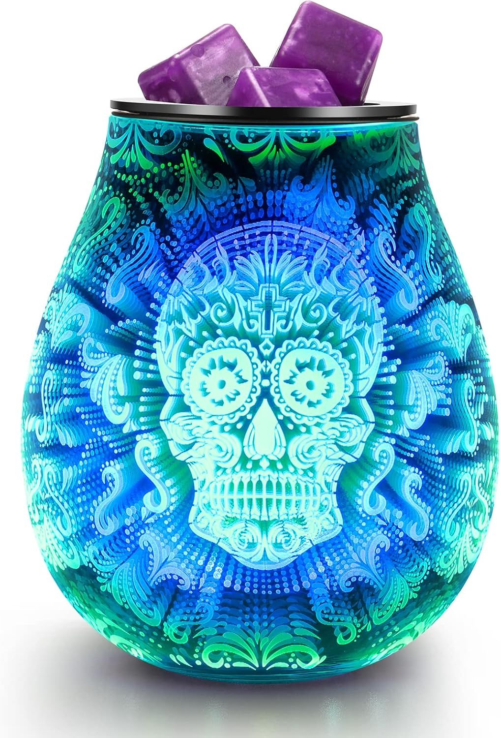 TABLETOP WARMER - SKULL LIGHT UP