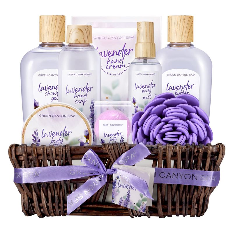 SPA GIFT BASKET - LAVENDER SCENT