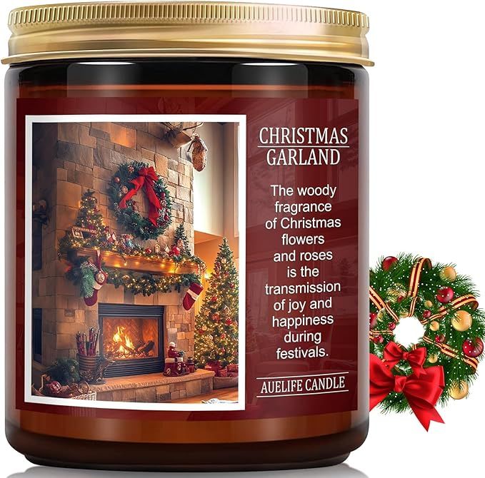 SPECIALTY CANDLE - CHRISTMAS GARLAND