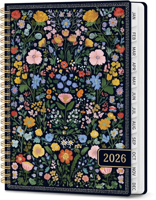 2026 Planner - from January 2026 - December 2026 - WHIMSICAL GARDEN