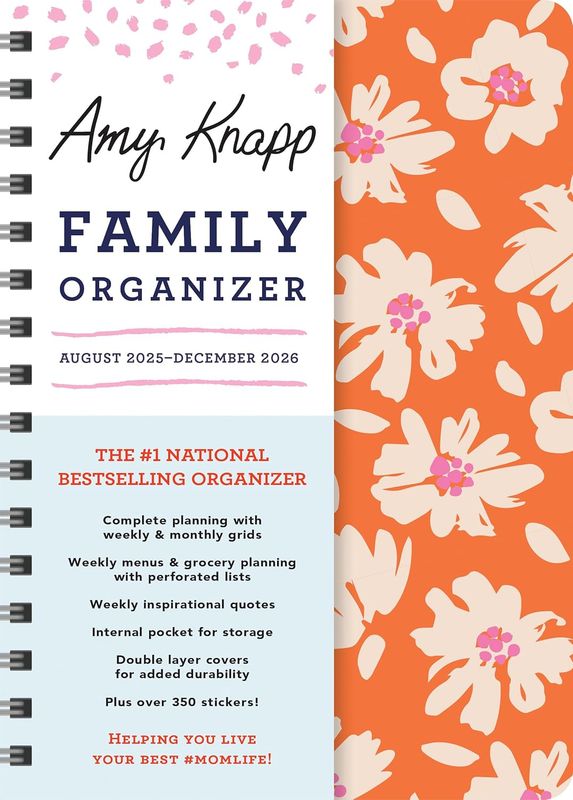 -2026 Amy Knapp's Christian Family Organizer: 17-Month Weekly Faith &amp; Inspiration Planner
