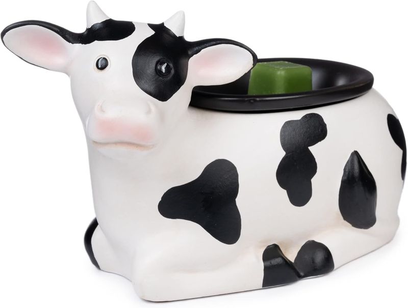 TableTop Warmer - CALICO COW