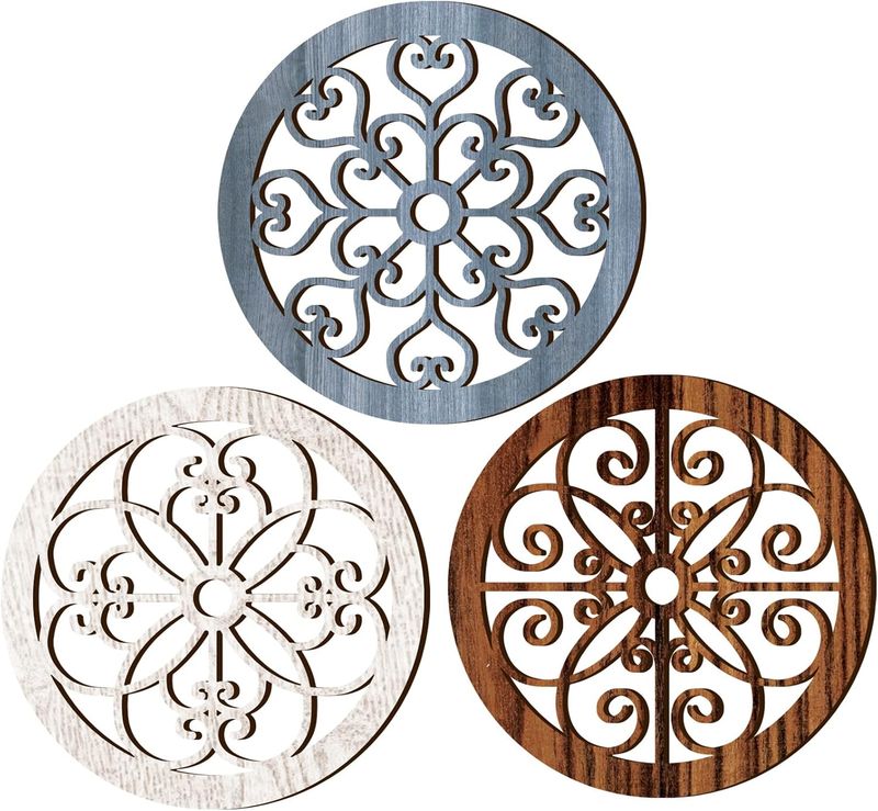 Rustic Wall Decor Set - 3 PIECES
