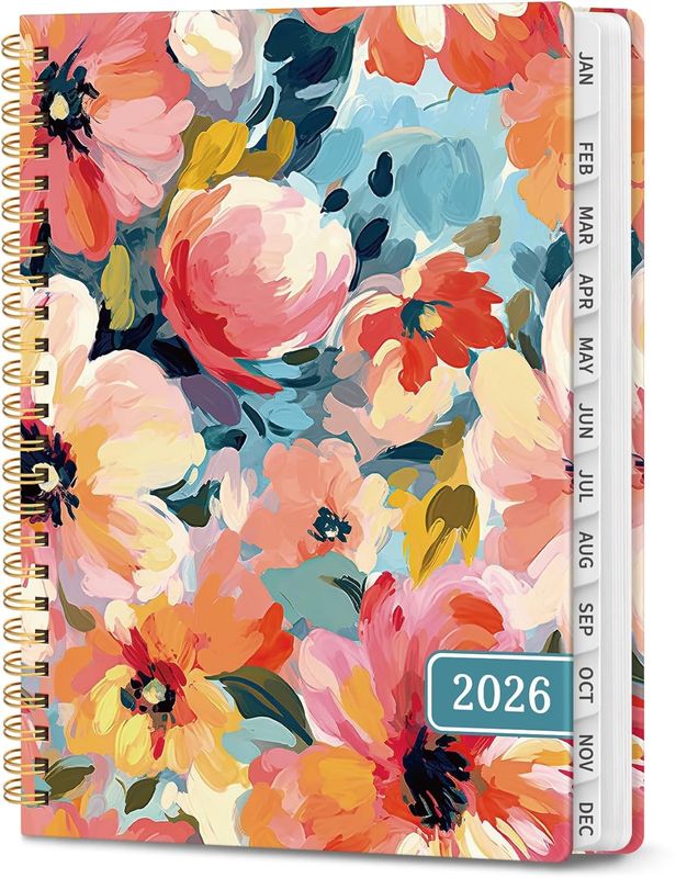 2027 Planner - January 2027 to December 2027 - PASTEL GARDEN