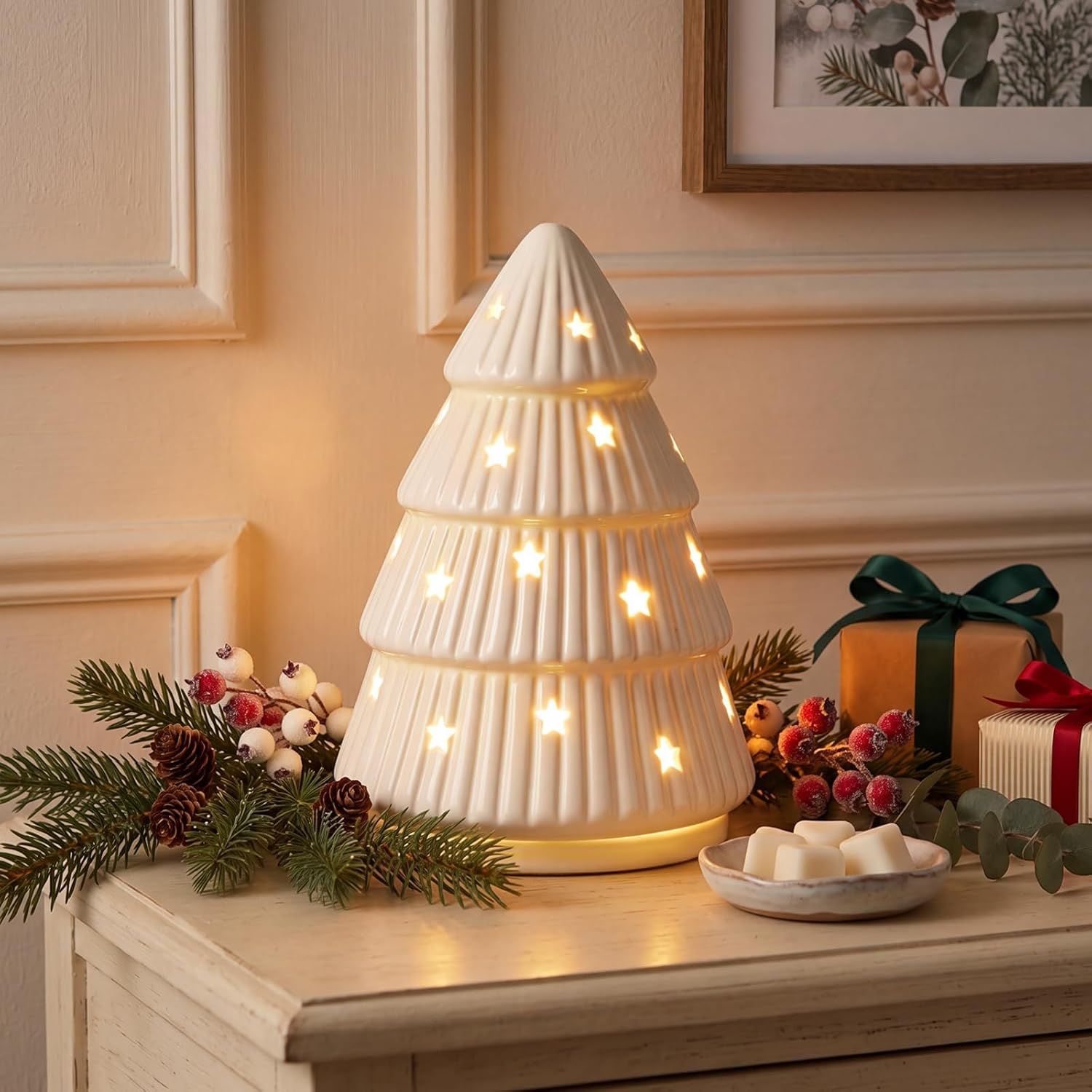 TART WARMER - WHITE CHRISTMAS