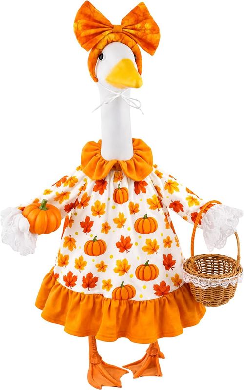 PORCH GOOSE OUTFIT - FALL LEAVES