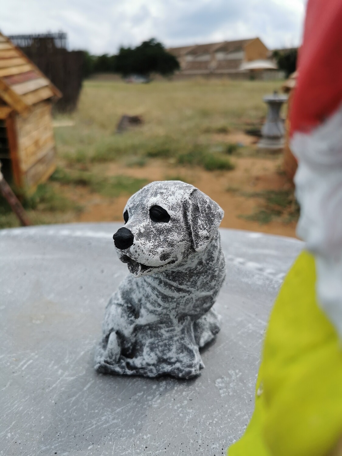 Little Dog Statue