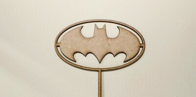 Batman Logo Cake Topper