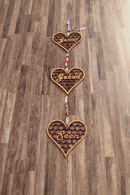 Beaded String of Blessed Hearts