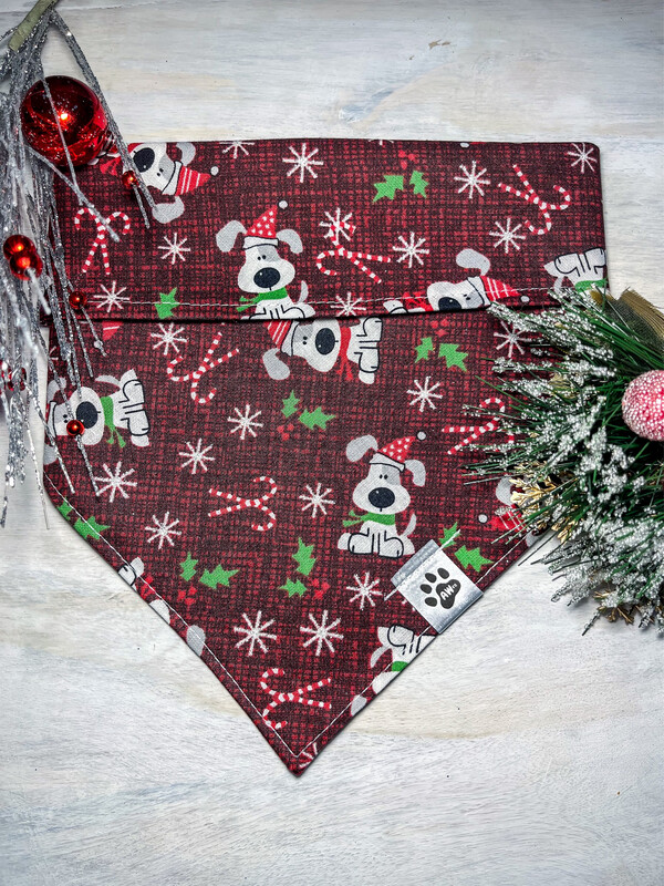  Christmas Dogs - Glitter - Bandana