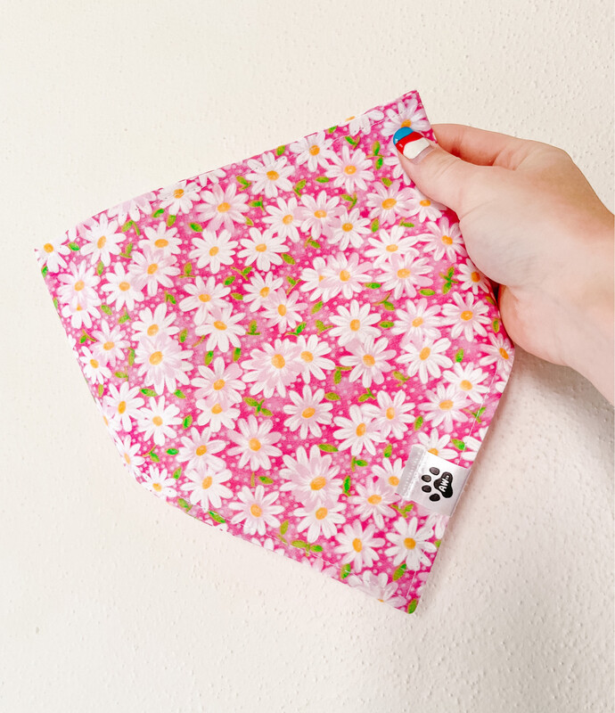 Pink Daisies - Bandana