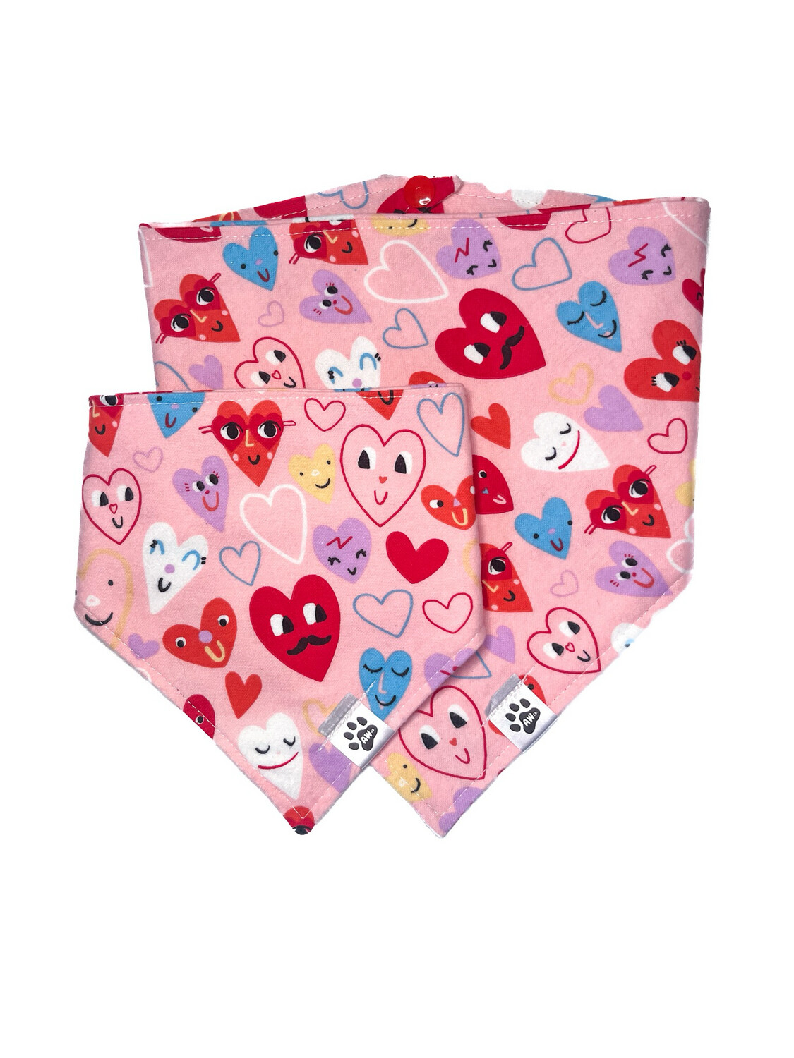 heart-faces-bandana