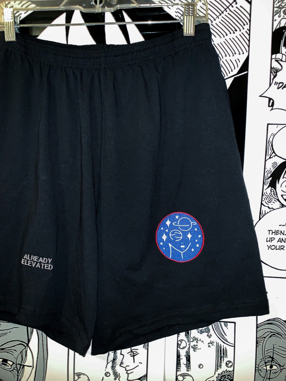 NASA Patch Gym Shorts