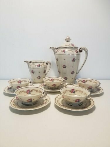Limoges-Porcelain-Tea-Set