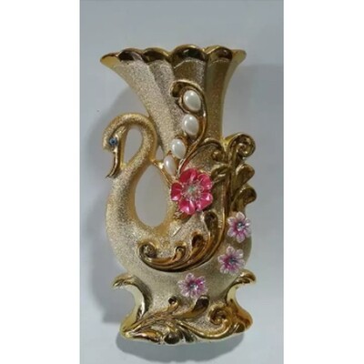 Gold-Ceramic-Flower-Vase