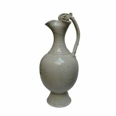 Chinese White Porcelain Flower Vase