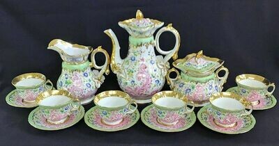 Victorial Paris Porcelain Tea Set