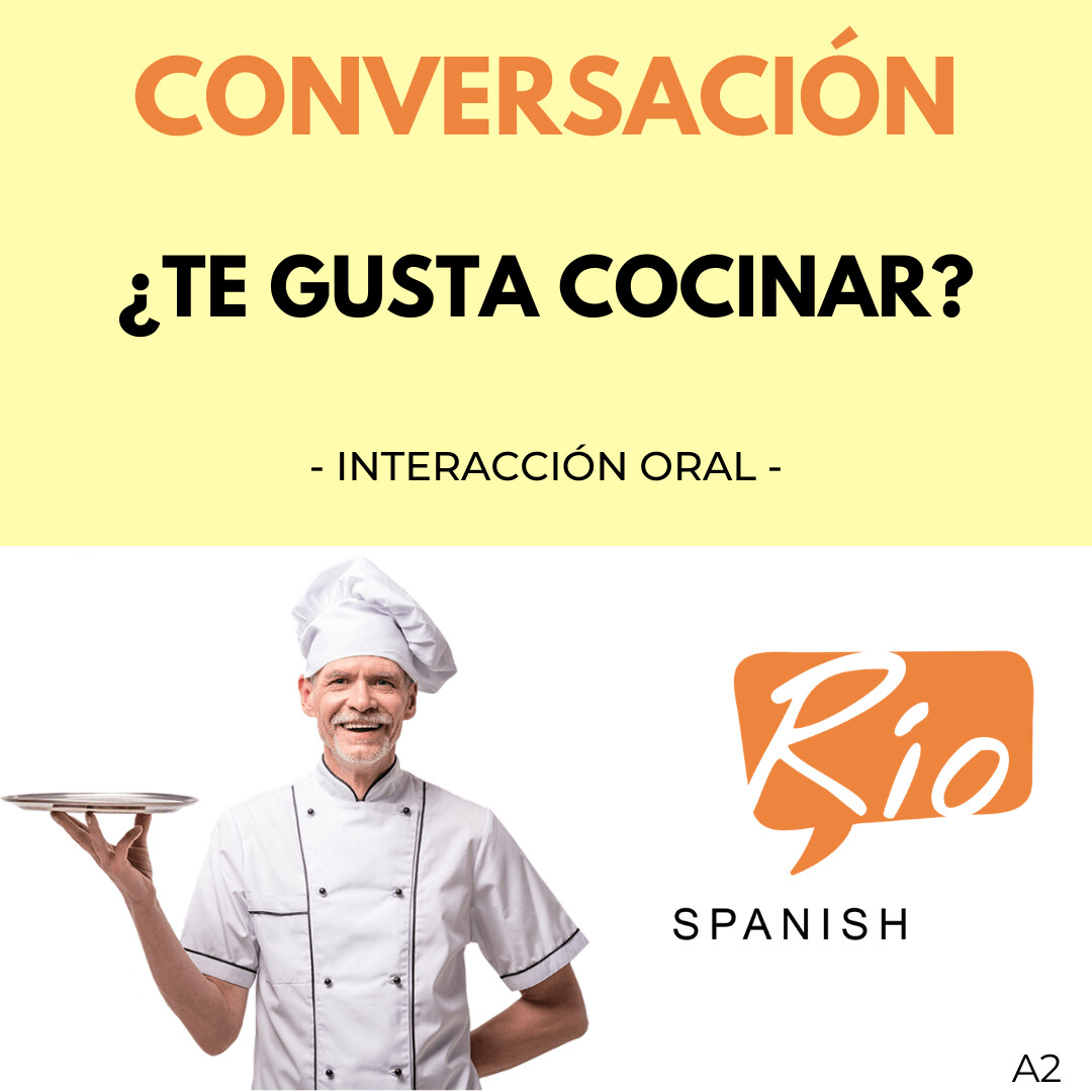 ¿Te gusta cocinar?