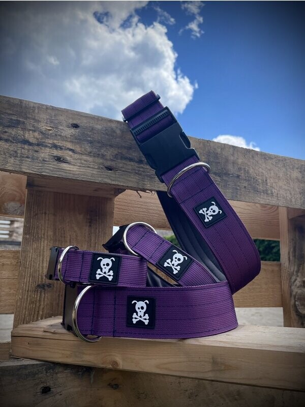 Halsband Purple Rain maat L