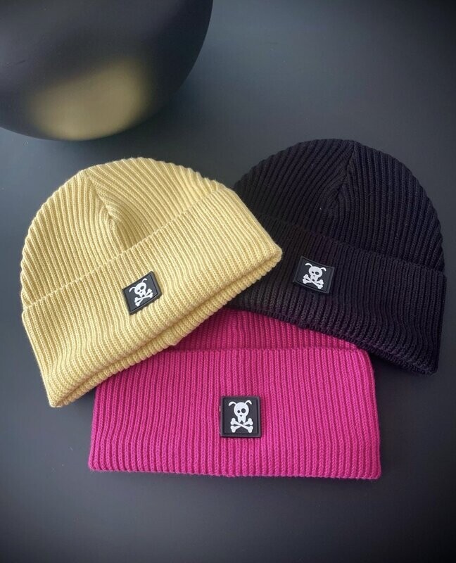 (Uitverkocht) Beanie Fuchsia