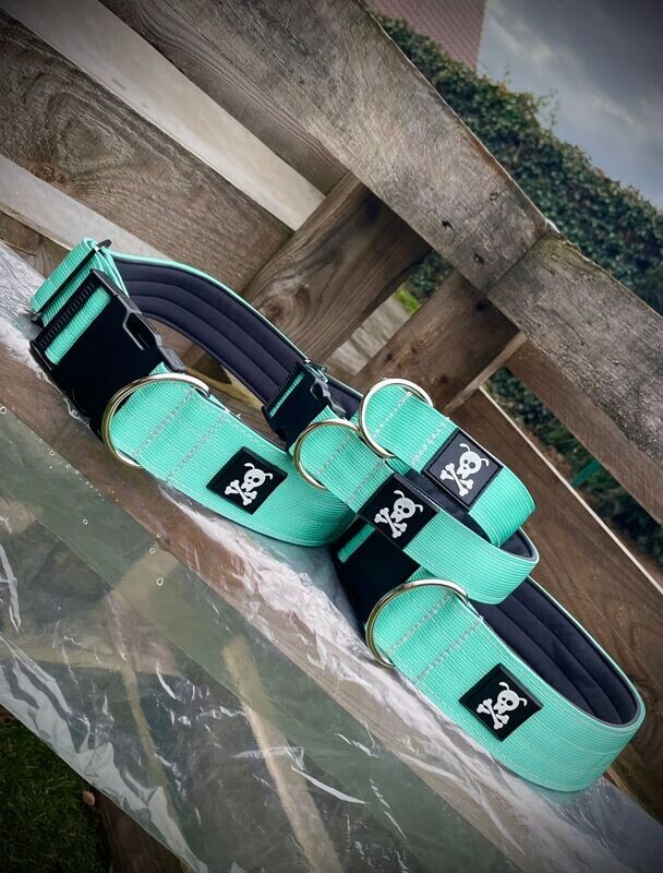 Halsband Minty Green L