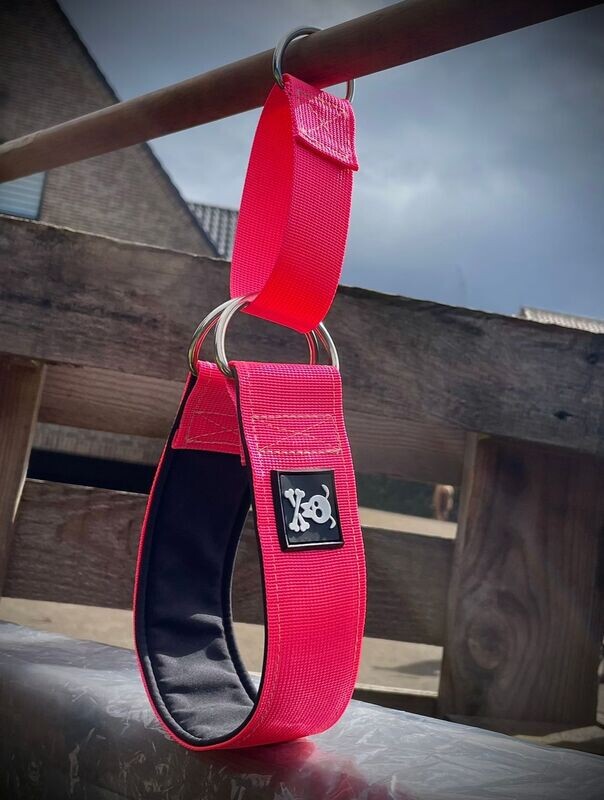 Sliphalsband Neon Pink M