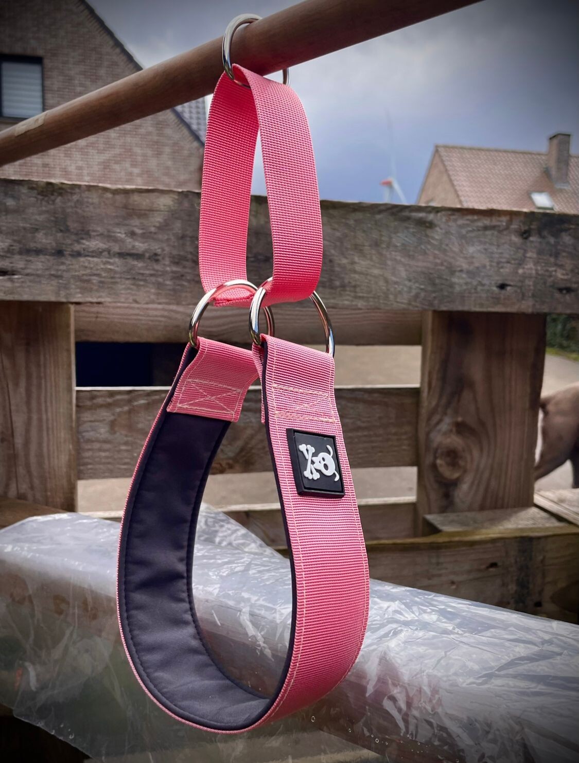 Sliphalsband Baby Pink XL