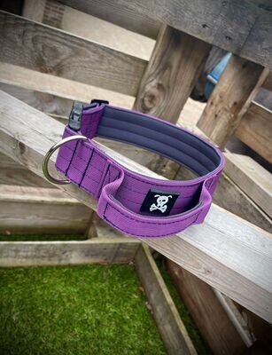 Halsband met handvat Purple Rain L
