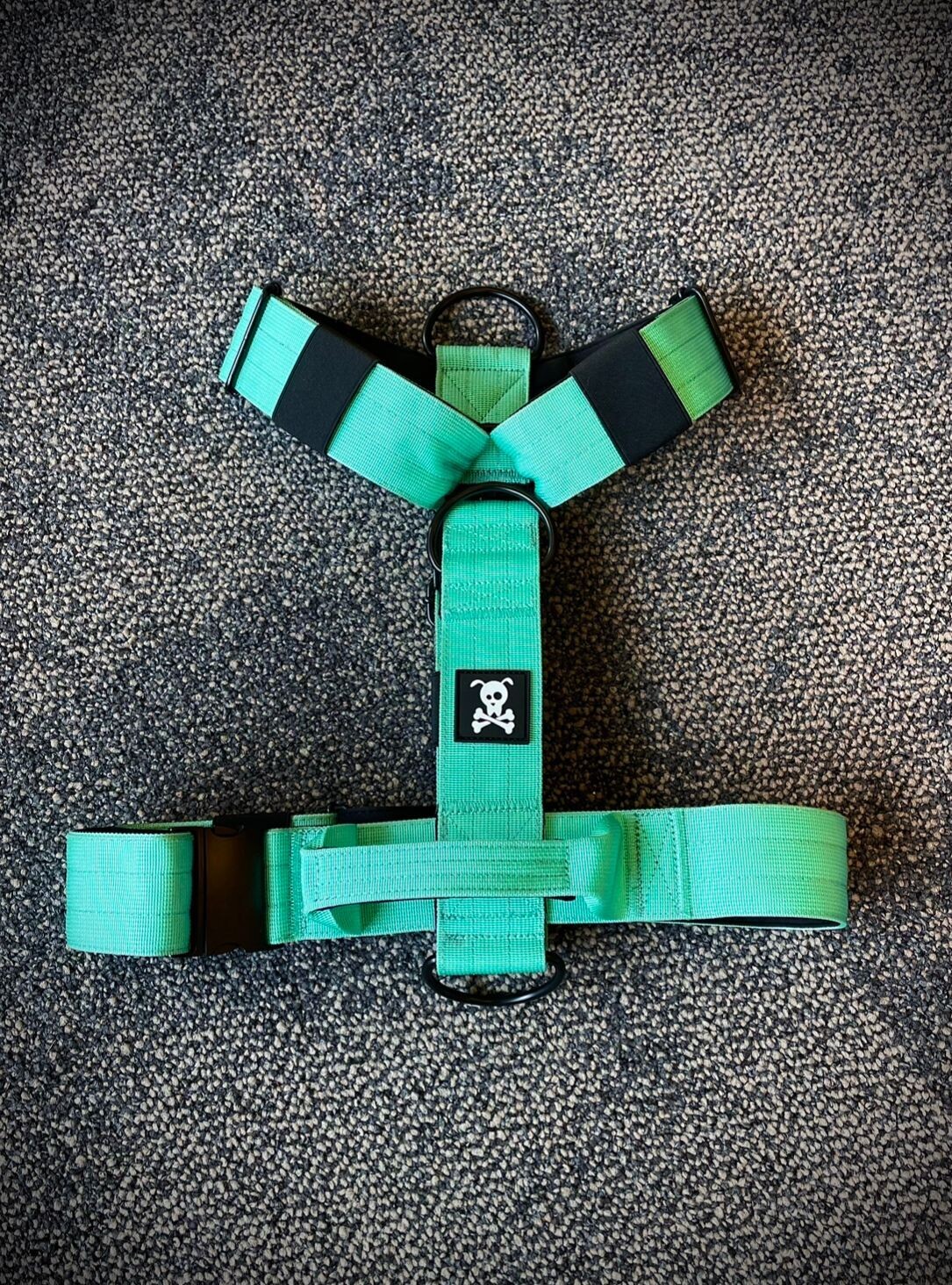 Harnas Minty Green maat M
