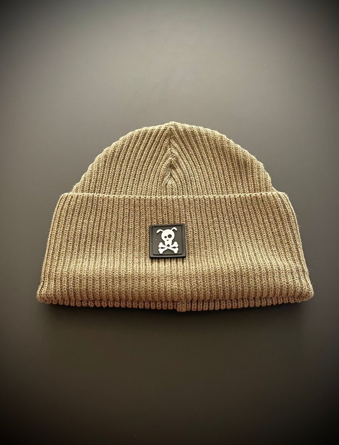 (Uitverkocht) Beanie Khaki (Olive Gold)